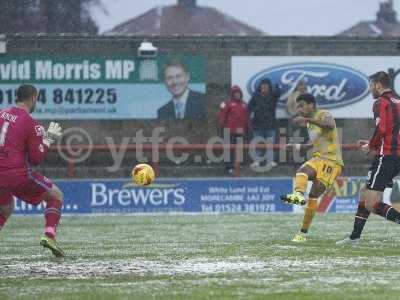 Morecambe v Yeovil  160116