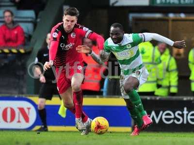 Yeovil Town v Crawley Town 230116