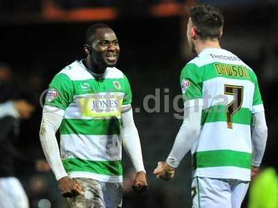 Yeovil Town v Crawley Town 230116