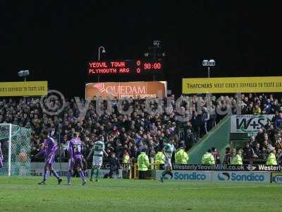 Yeovil Town v Plymouth Argyle 230216