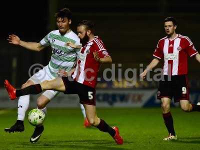 Yeovil Town v Sheffield United 140415