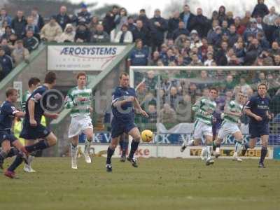 Yeovil Town v Southend United FC Coca Cola League 1