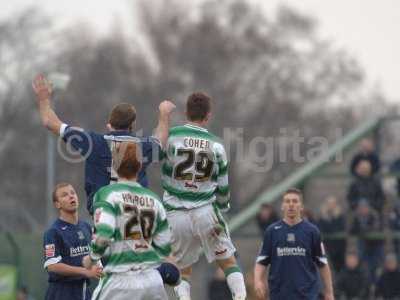 Yeovil Town v Southend United FC Coca Cola League 1