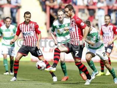 Exeter City v Yeovil Town 080815