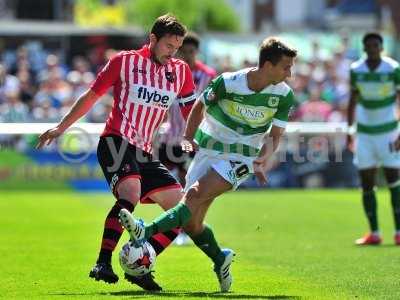 Exeter City v Yeovil Town 080815