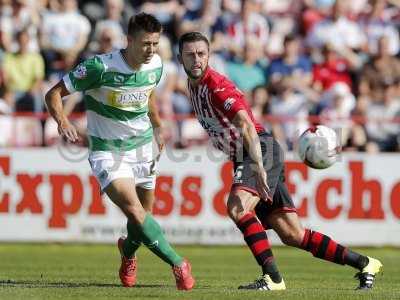 Exeter City v Yeovil Town 080815