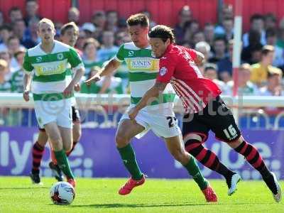 Exeter City v Yeovil Town 080815